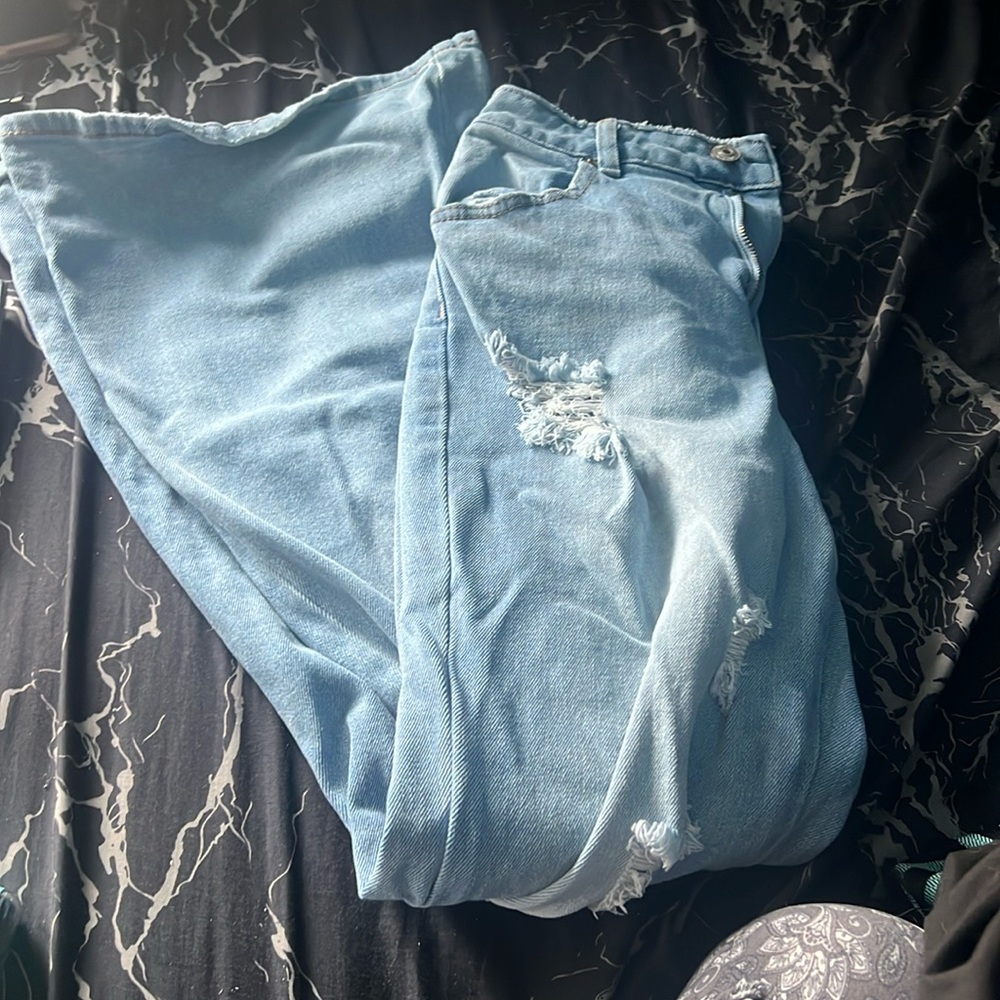 Flared jeans